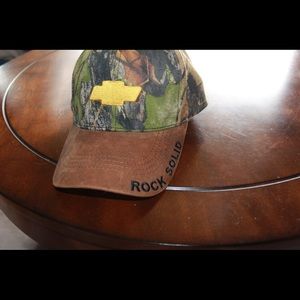 Paramount outdoors Chevy rock solid Camo baseball hat